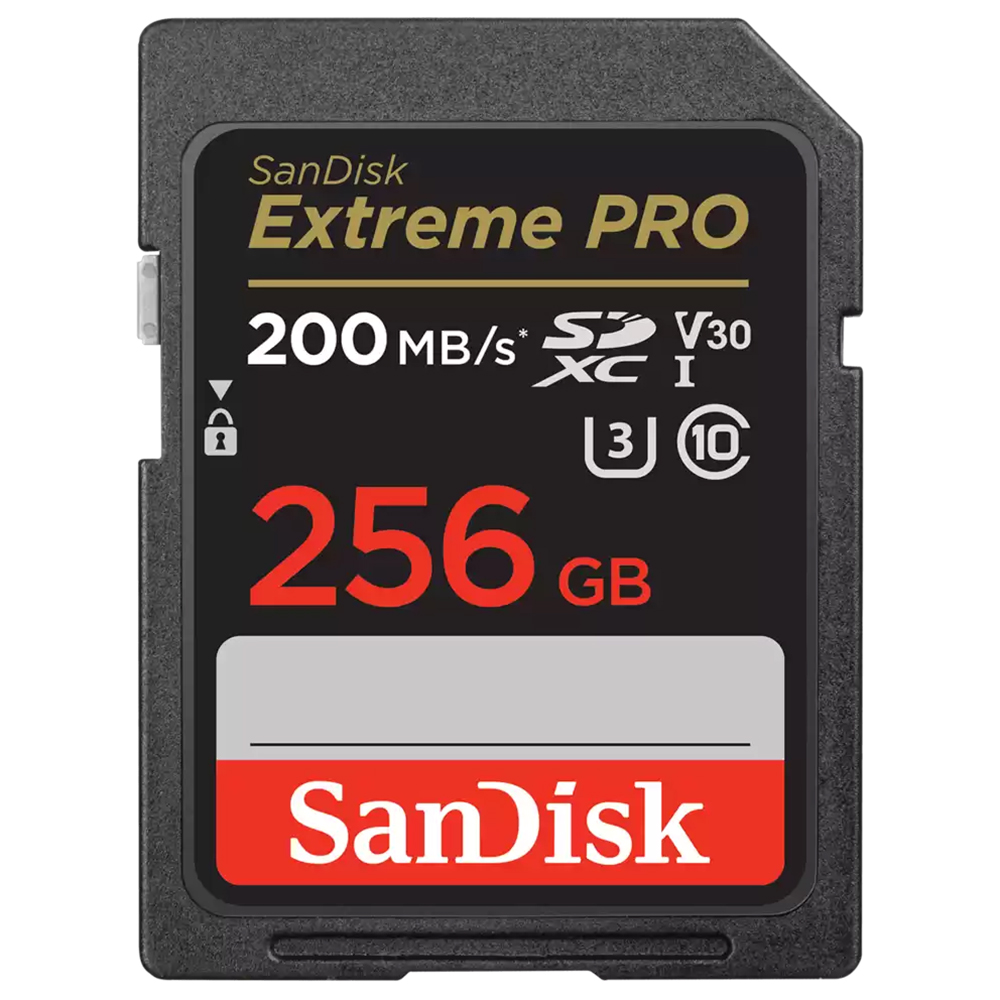 Карта с памет, 256GB, SDXC - SanDisk Extreme Pro (SDSDXXD-256G-GN4IN) - Сив