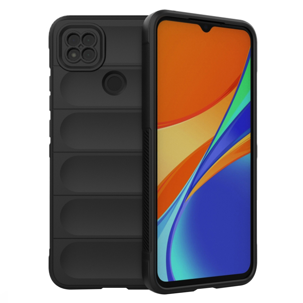 Калъф за Xiaomi Redmi 9C / Redmi 9C NFC - Techsuit Magic Shield - Черен