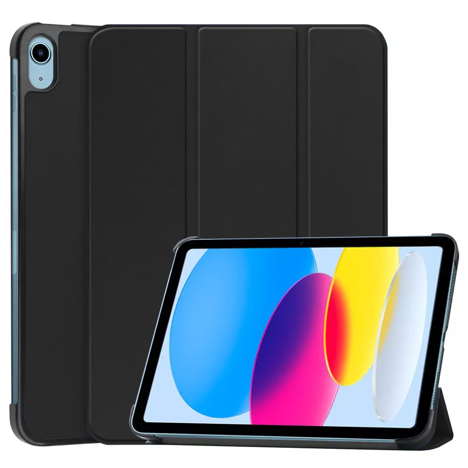 Калъф за iPad 10 (2022) 10.9 / 11 (2025) - Techsuit FoldPro - Черен
