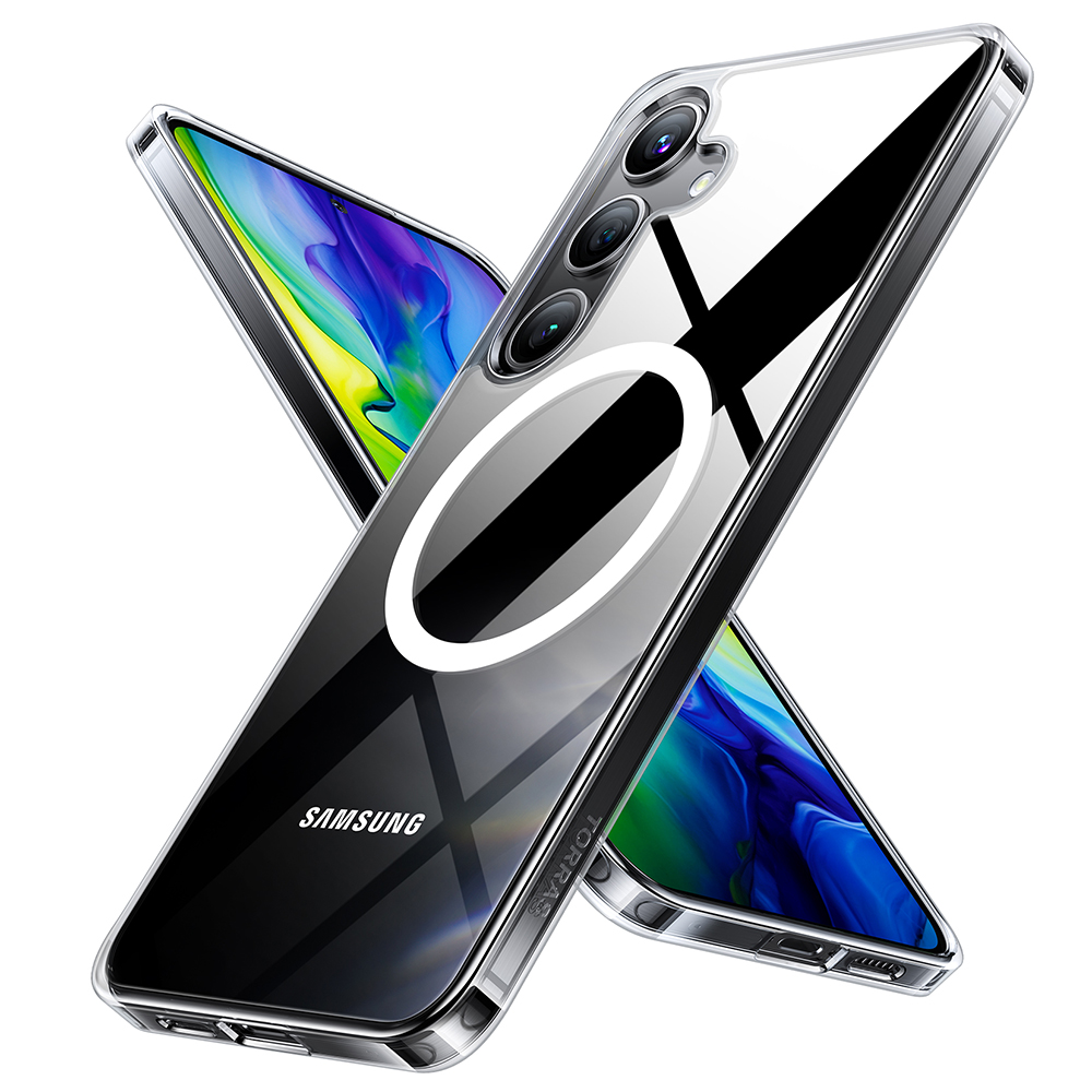 Калъф за Samsung Galaxy S24 Plus - Torras Diamond MagSafe Series - Прозрачен