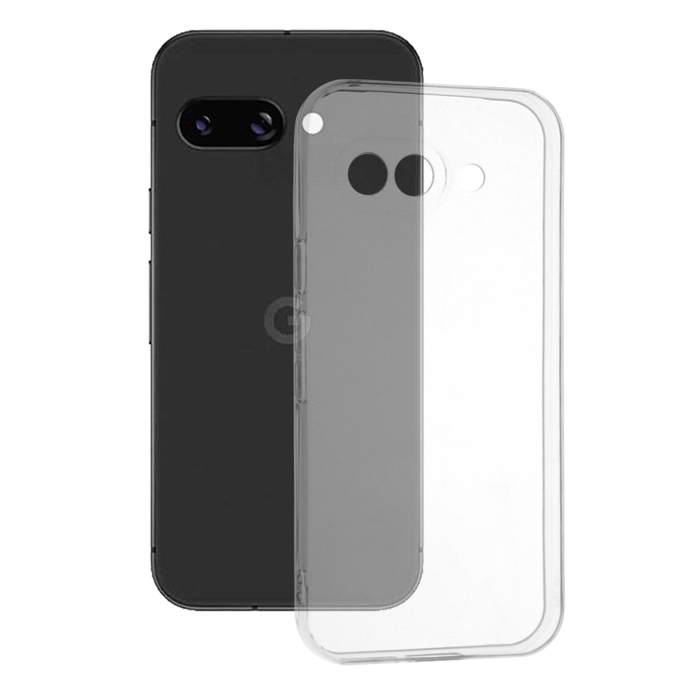Калъф за Google Pixel 9a - Techsuit Прозрачен Silicone - Прозрачен