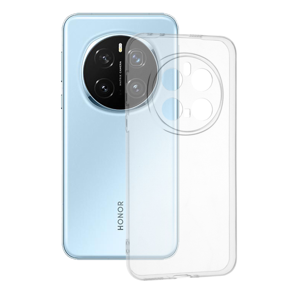 Калъф за Honor Magic7 Pro - Techsuit Прозрачен Silicone - Прозрачен