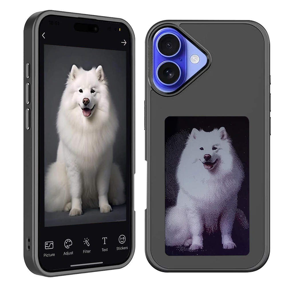 Калъф за iPhone 16 Plus - Techsuit SmartScreen NFC - Черен