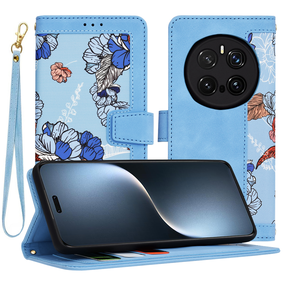 Калъф за Honor Magic7 Pro - Techsuit FlipCraft - Vibrant Син
