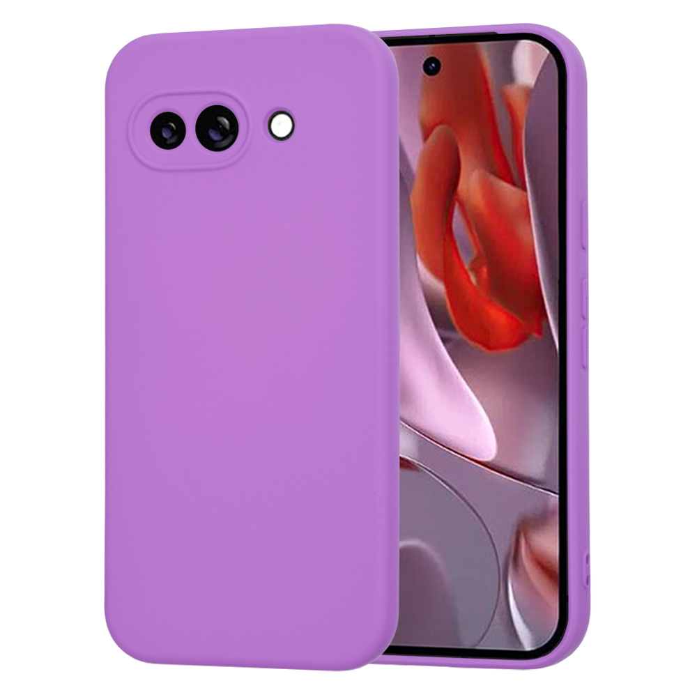 Калъф за Google Pixel 9a - Techsuit SoftFlex - Лилав