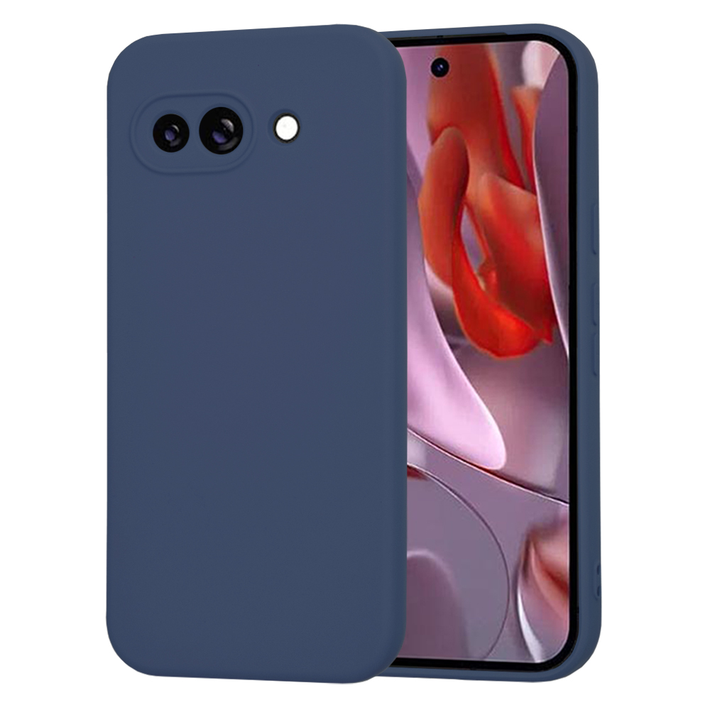 Калъф за Google Pixel 9a - Techsuit SoftFlex - Тъмносин Син