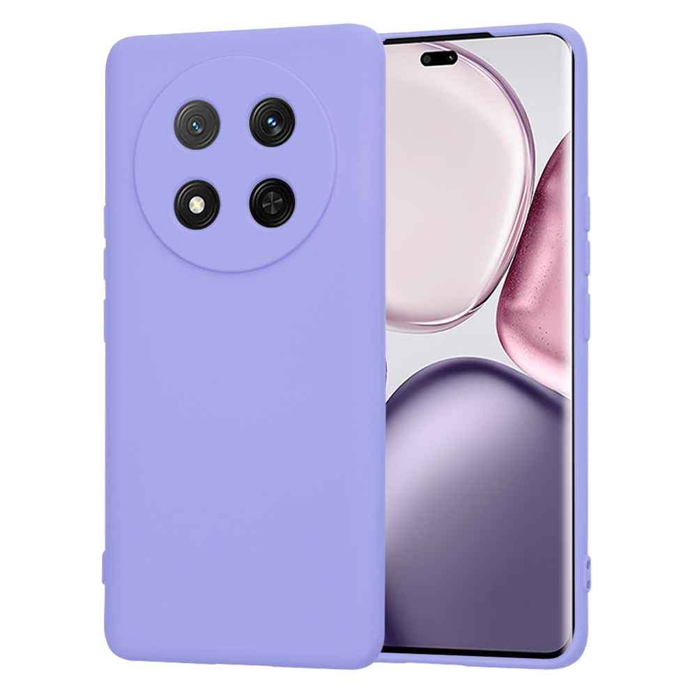 Калъф за Honor Magic7 Lite / X9c - Techsuit SoftFlex - Светло лилав