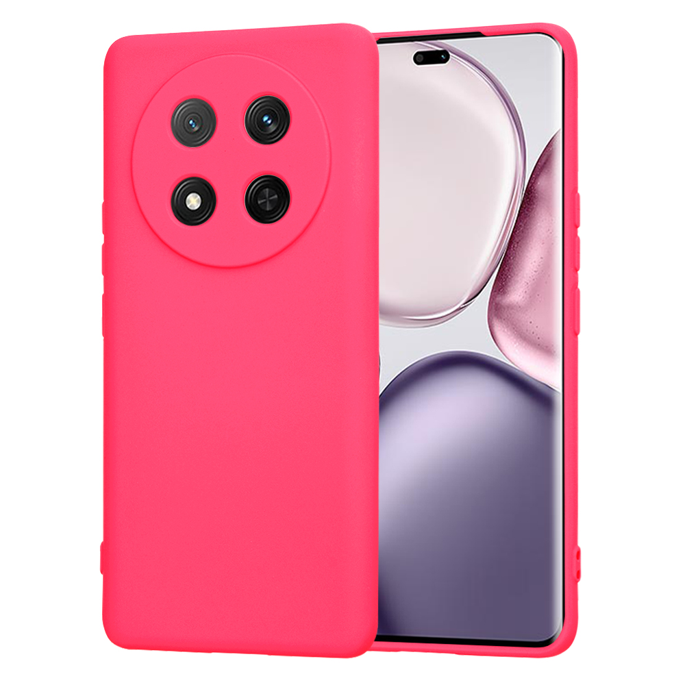 Калъф за Honor Magic7 Lite / X9c - Techsuit SoftFlex - Hot Розов