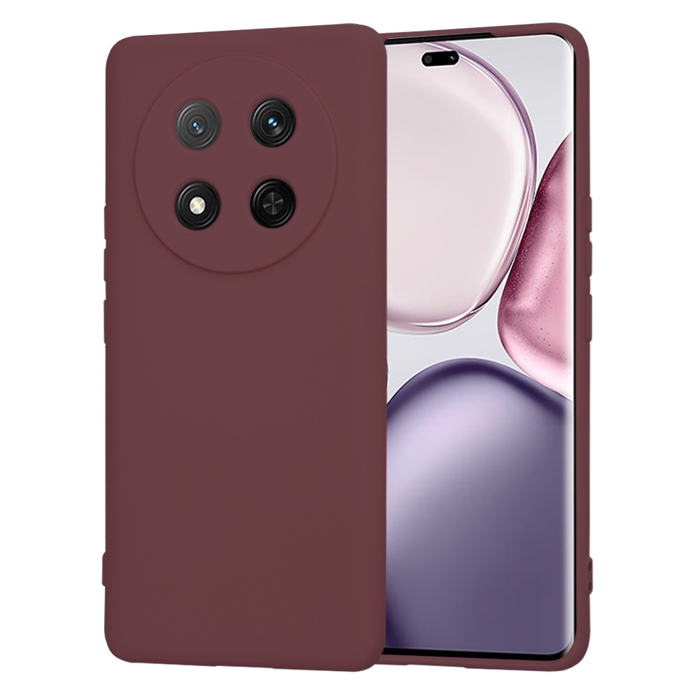 Калъф за Honor Magic7 Lite / X9c - Techsuit SoftFlex - Plum Червен