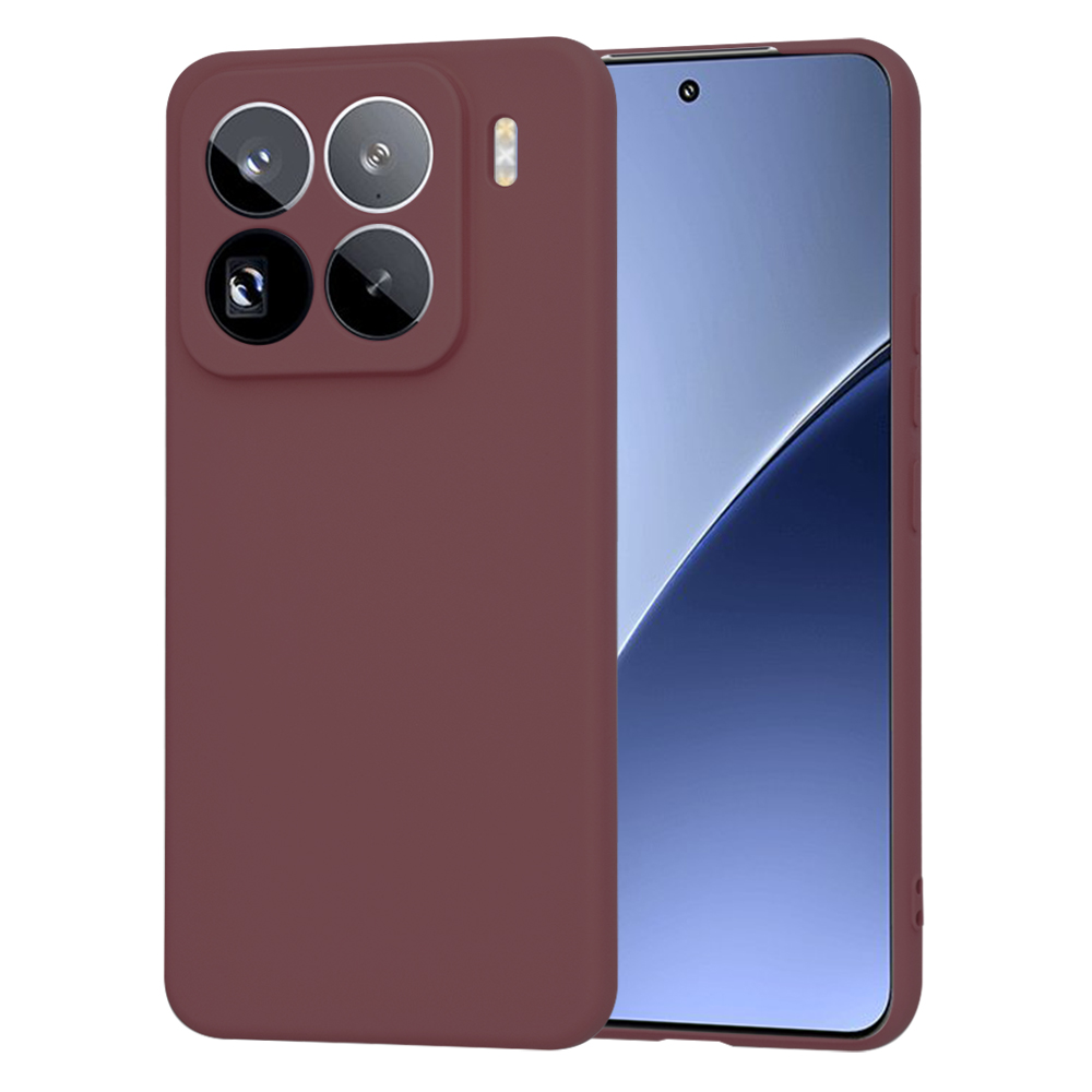 Калъф за Xiaomi 15 Pro - Techsuit SoftFlex - Plum Червен