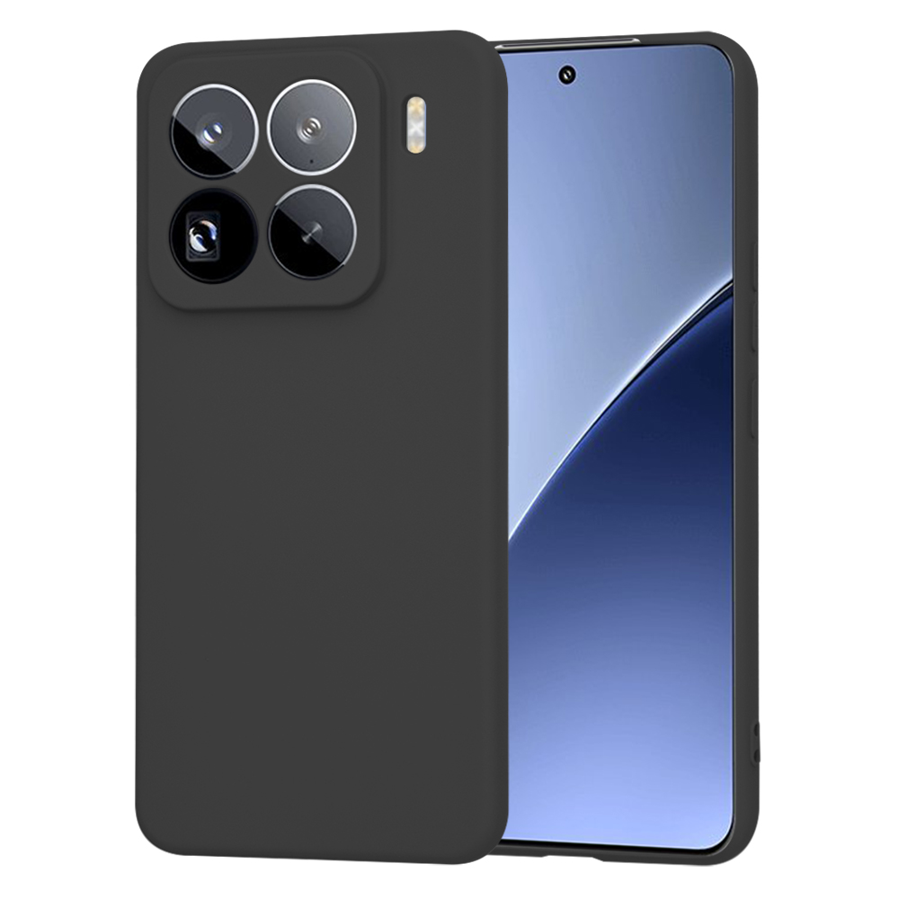 Калъф за Xiaomi 15 Pro - Techsuit SoftFlex - Черен