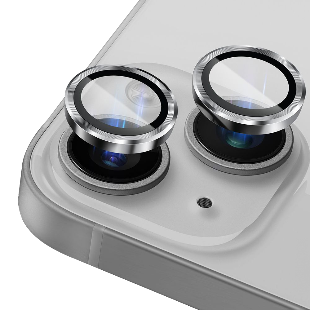 Калъф за iPhone 14 / iPhone 14 Plus - Lito S+ Camera Glass Protector - Сребрист