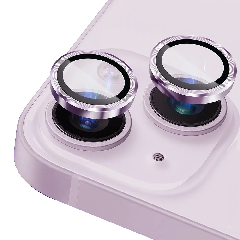 Калъф за iPhone 14 / iPhone 14 Plus - Lito S+ Camera Glass Protector - Лилав