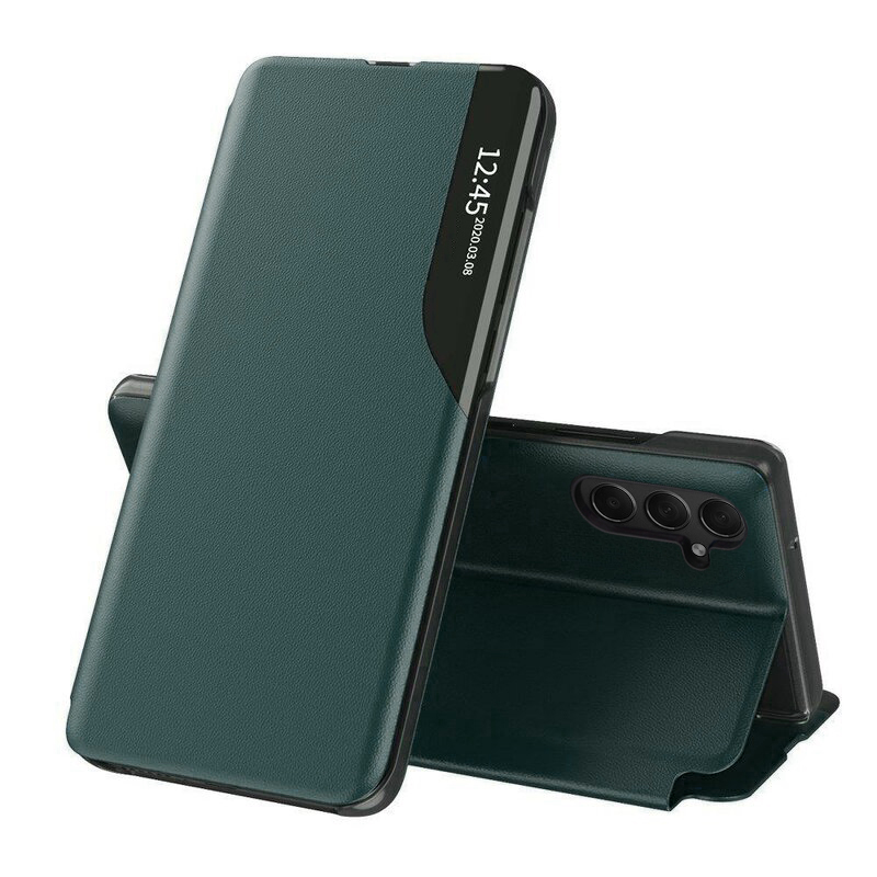 Калъф за Samsung Galaxy S25 Plus - Techsuit eFold Series - Тъмнозелен