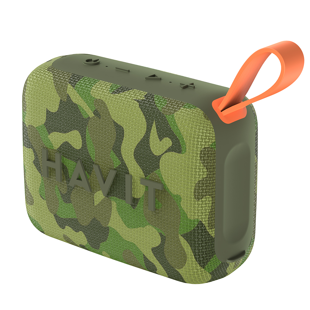 Bluetooth 5.3 преносим високоговорител, Type-C, TWS, TF, FM, USB, Hands-Free Call, IPX5, 1200mAh - Squad
