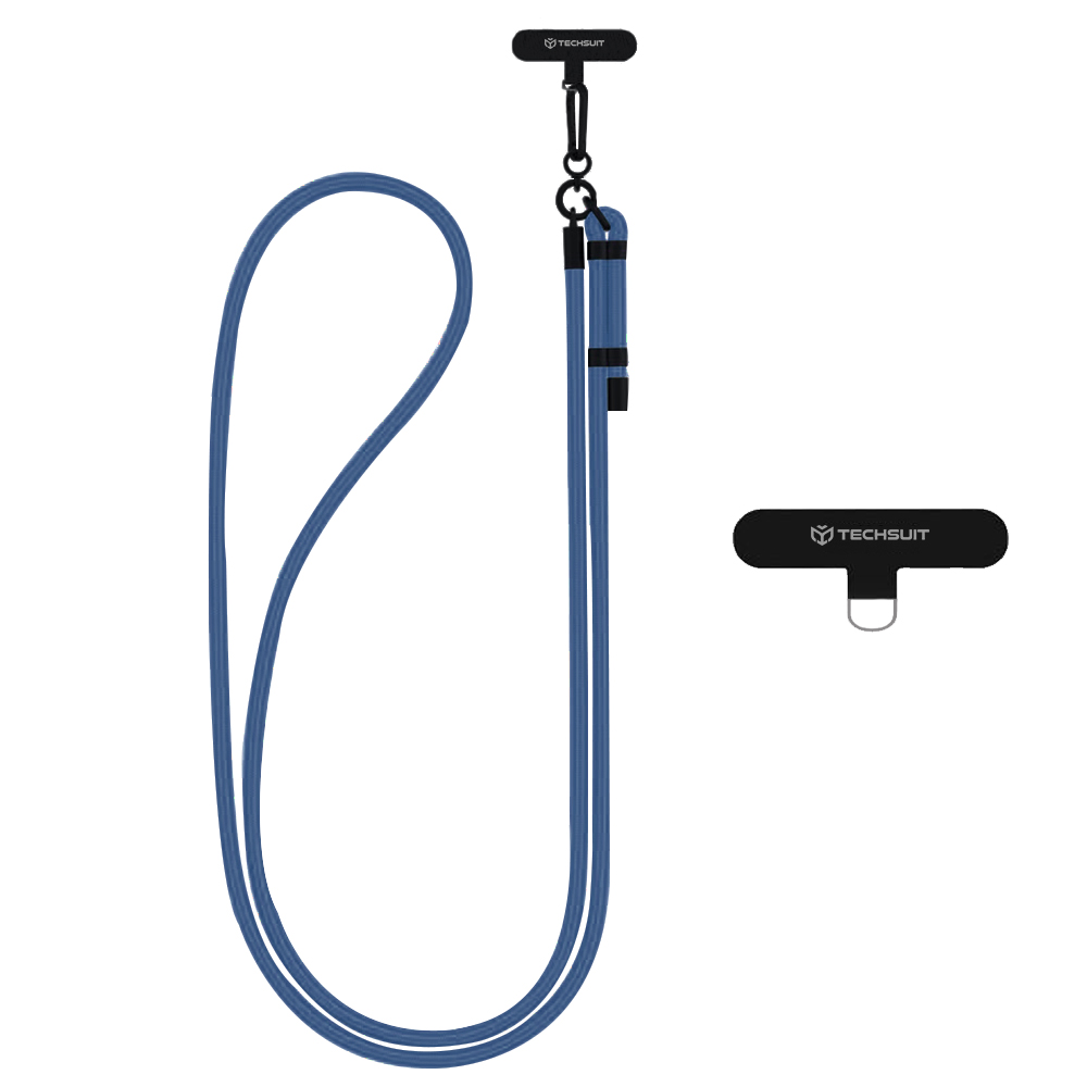 Връзка за телефон - Techsuit Rope Crossbody Strap (RCS1-80) - Deep Denim