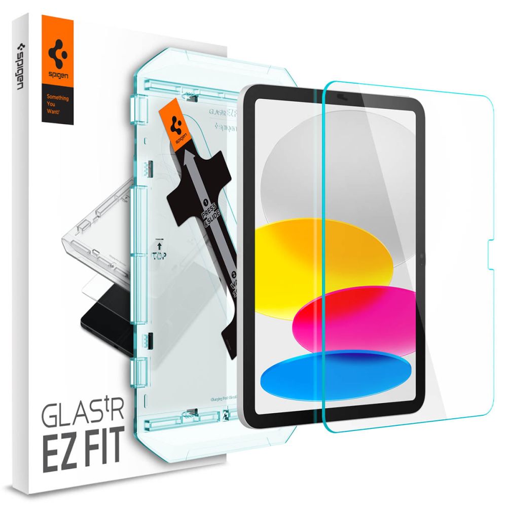 Калъф за iPad 10 (2022) 10.9 / 11 (2025) - Spigen Glas.tR EZ FIT (AGL05554) - Прозрачен