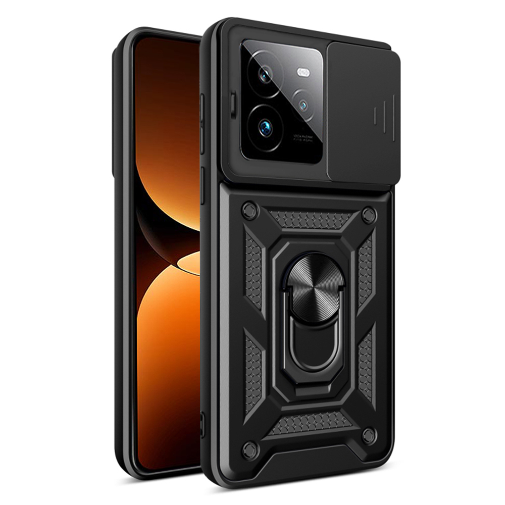 Калъф за Realme GT 7 Pro - Techsuit CamShield Series - Черен