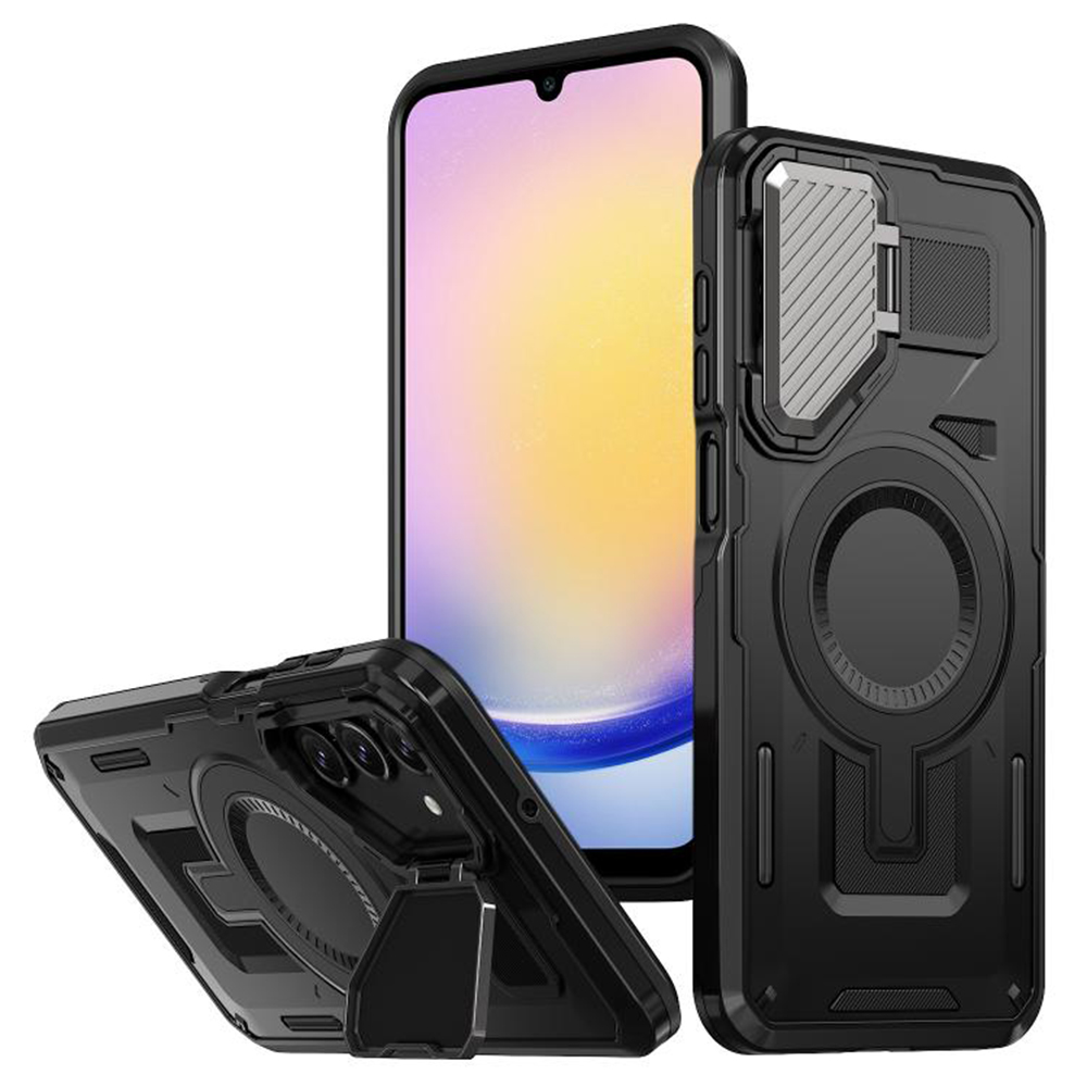 Калъф за Samsung Galaxy A25 5G - Techsuit CamVault CamVault MagSafe - Черен