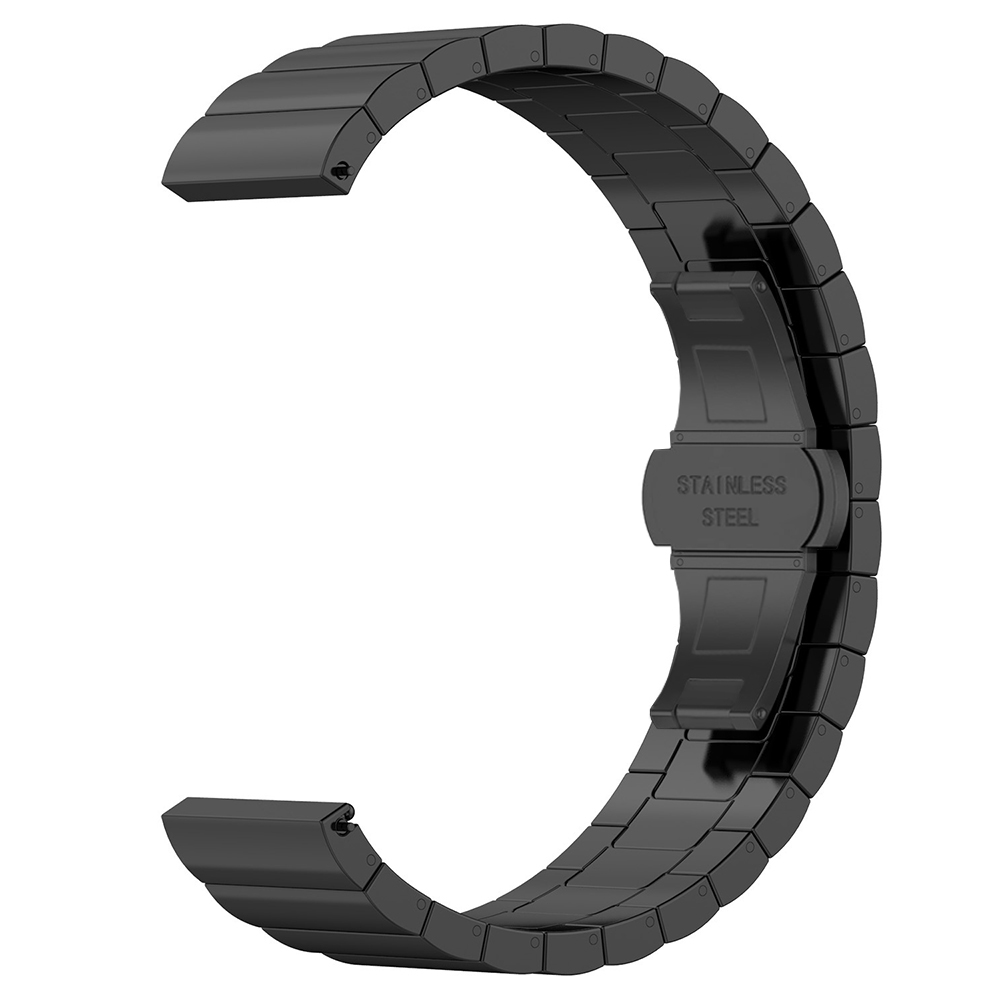 Каишка за Samsung Galaxy Watch 4/5/Active 2, Huawei Watch GT 3 (42mm)/GT 3 Pro (43mm) - Techsuit Watchband (W012) - Черен