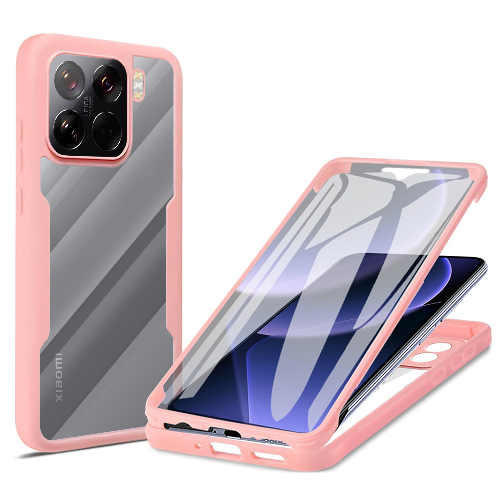 Калъф за Xiaomi 15 Pro + Cover - Techsuit ColorVerse 360 Series - Розов