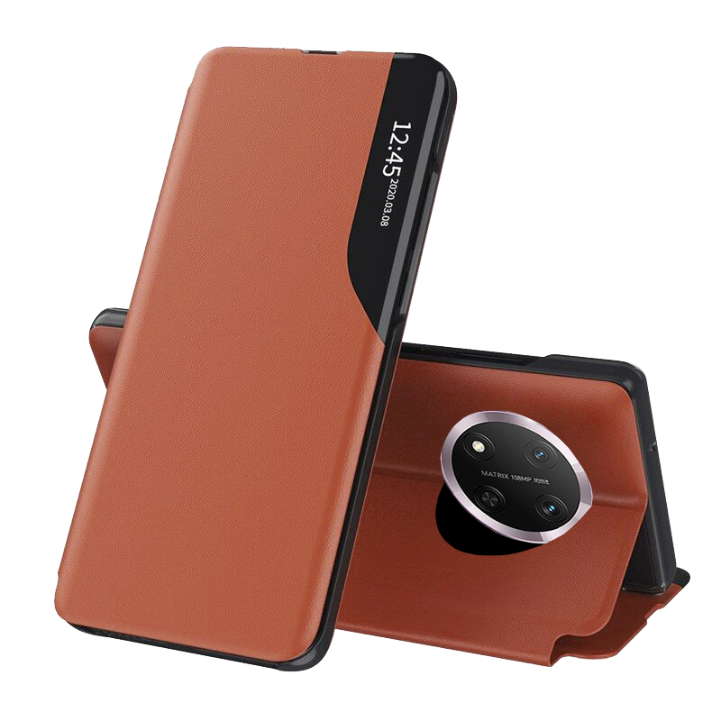 Калъф за Honor Magic7 Lite / X9c - Techsuit eFold Series - Оранжев