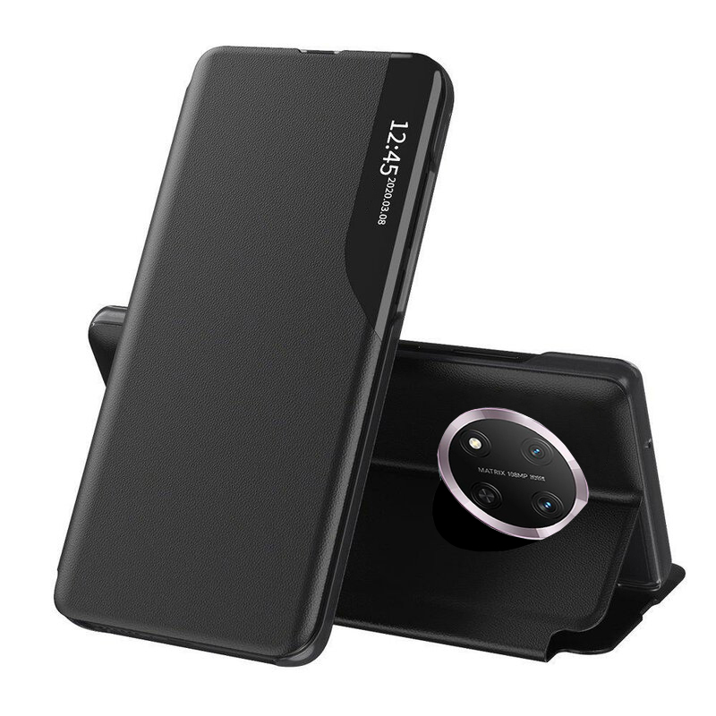 Калъф за Honor Magic7 Lite / X9c - Techsuit eFold Series - Черен