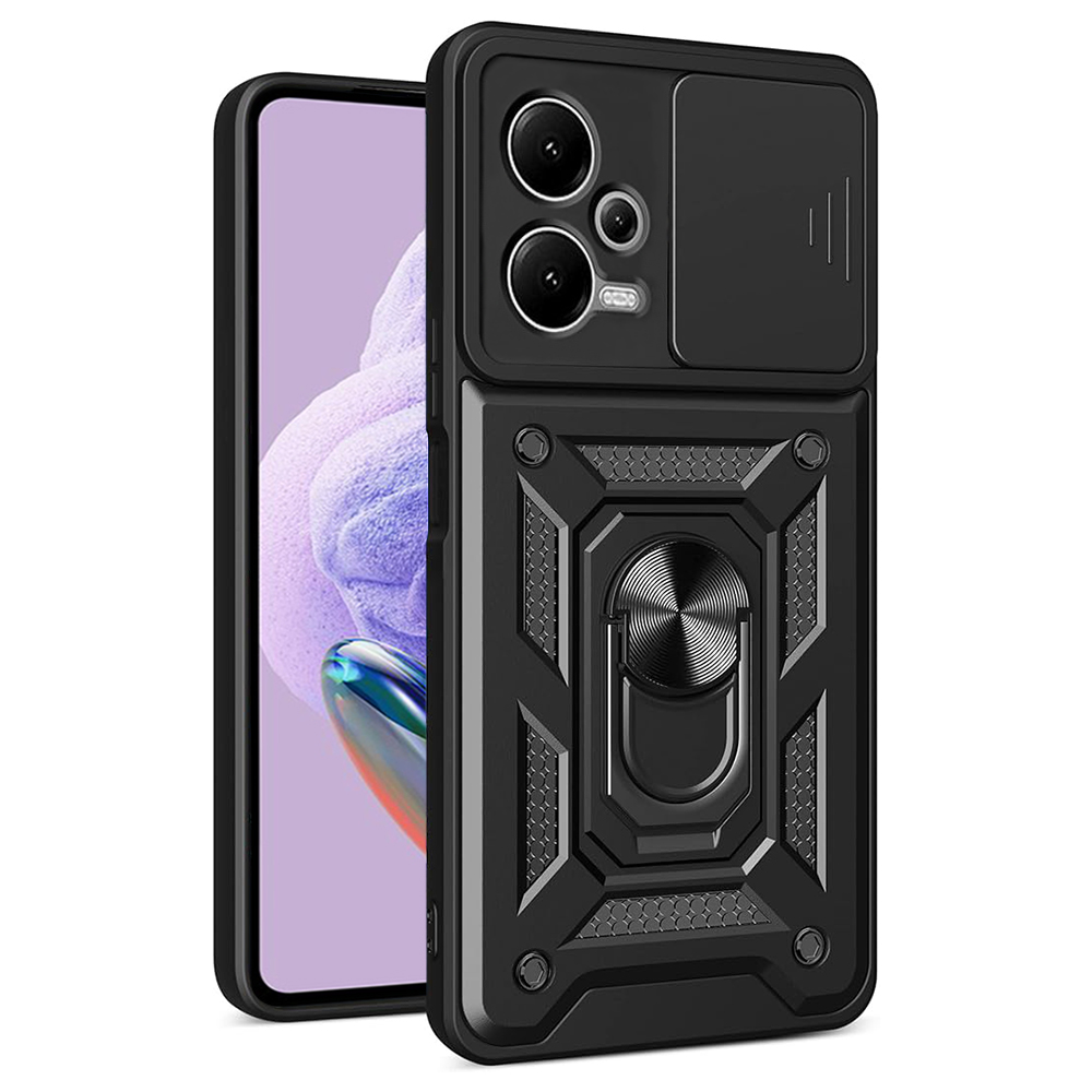 Калъф за Xiaomi Redmi Redmi Note 12 Pro+ - Techsuit CamShield Series - Черен