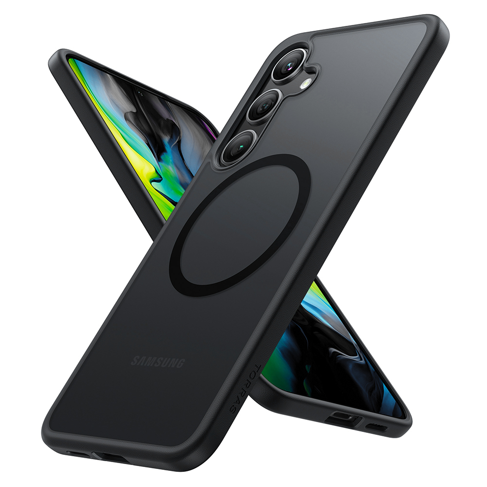 Калъф за Samsung Galaxy S24 - Torras Guardian Magnetic Series - Черен