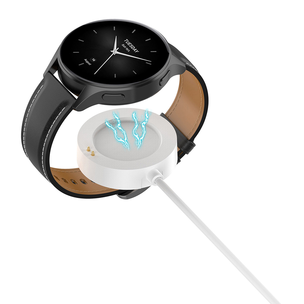 Зарядно за Xiaomi Watch S4/2/S3/S3/H1/Watch2 Pro/Watch S2 - Techsuit (TXC5) - Бяло