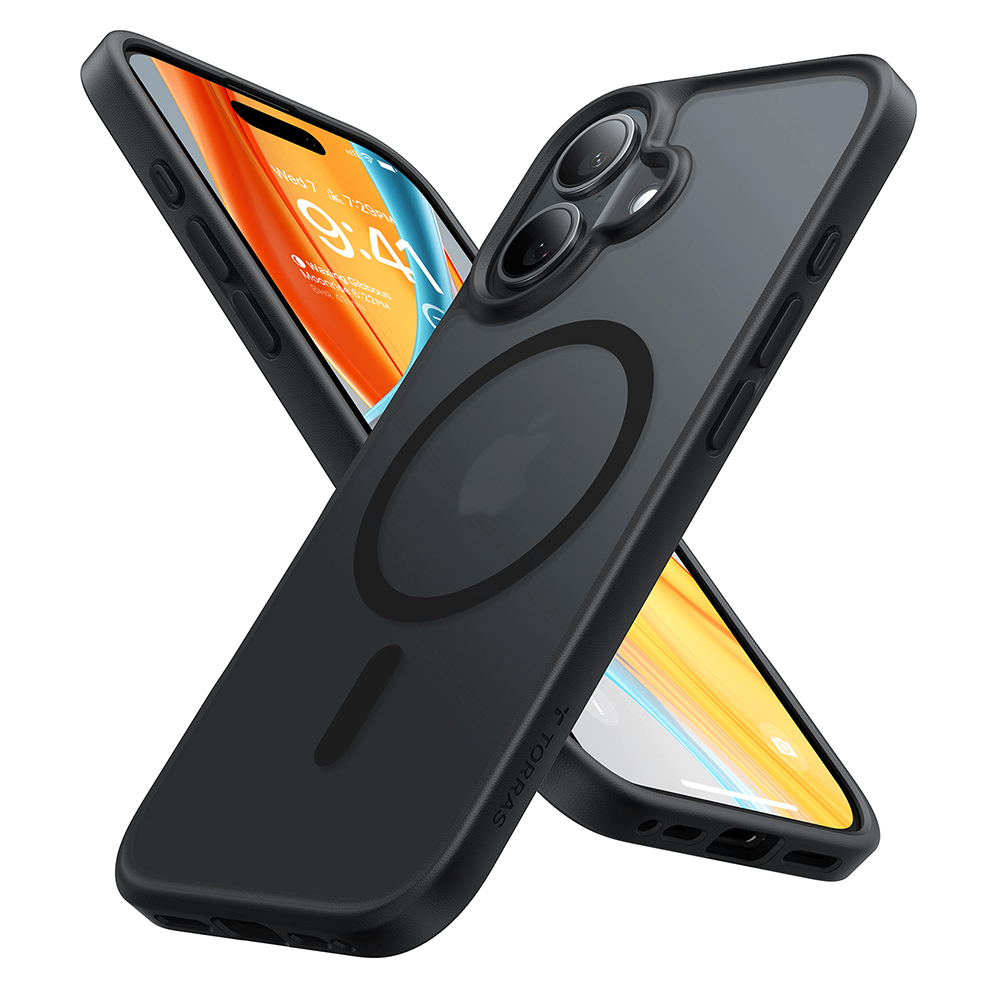 Калъф за iPhone 16 Plus - Torras Guardian Magnetic Series - Черен