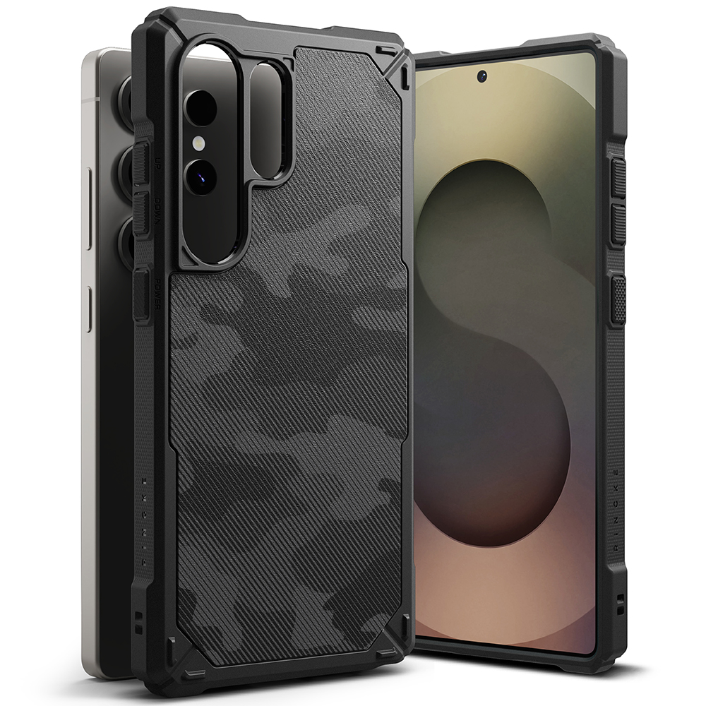 Калъф за Samsung Galaxy S25 Ultra - Ringke Rugged Gear - Camo Черен