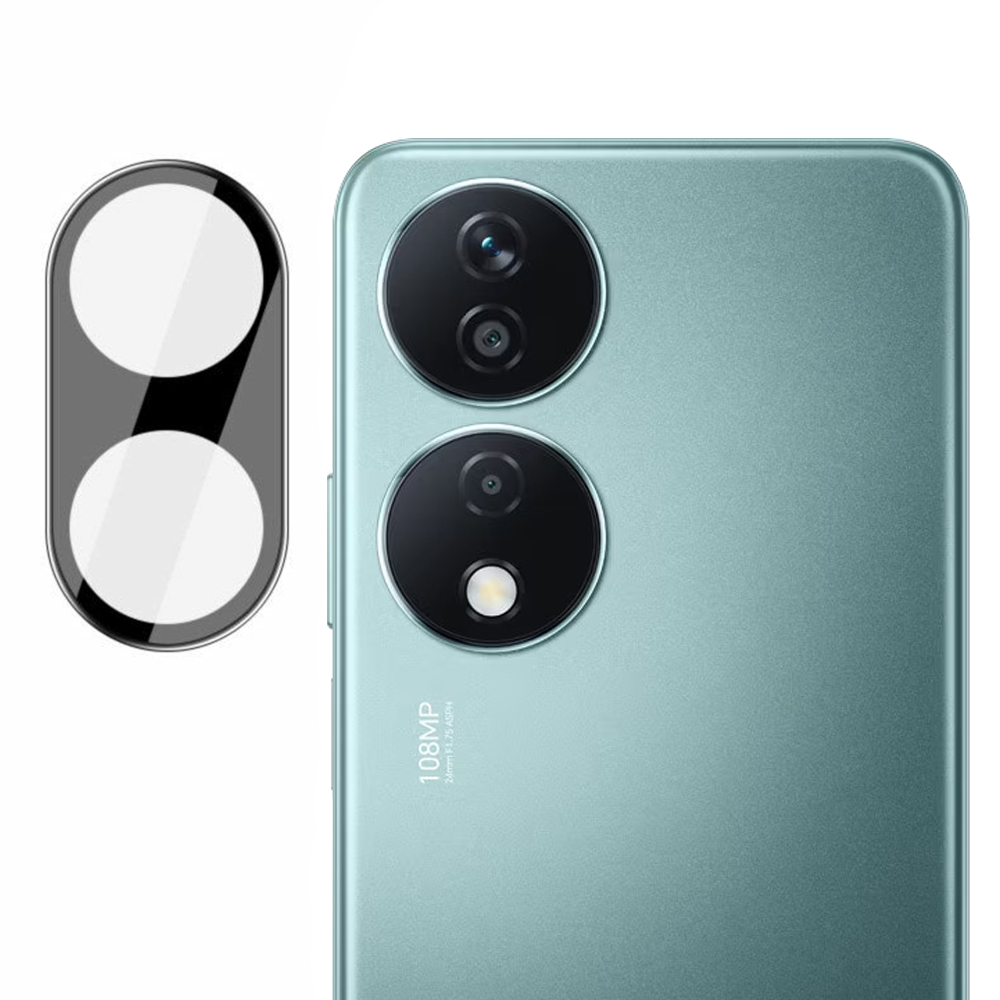 Калъф за камера за Honor X7b / X7b 5G / 90 SMART - Techsuit Full Camera Glass - Черен
