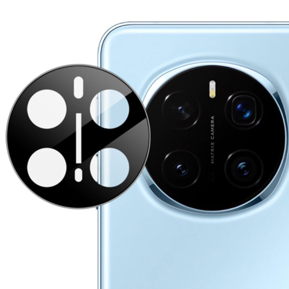 Капак на камерата за Honor Magic7 Pro - Techsuit Full Camera Glass - Черен