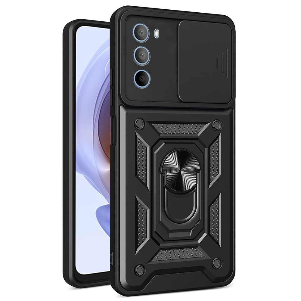 Калъф за Motorola Moto G31 / Moto G41 - Techsuit CamShield Series - Черен