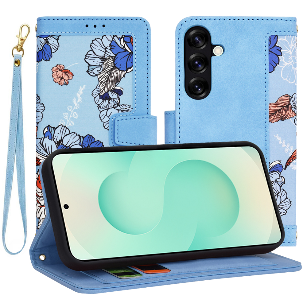 Калъф за Samsung Galaxy S25 Plus - Techsuit FlipCraft - Vibrant Син
