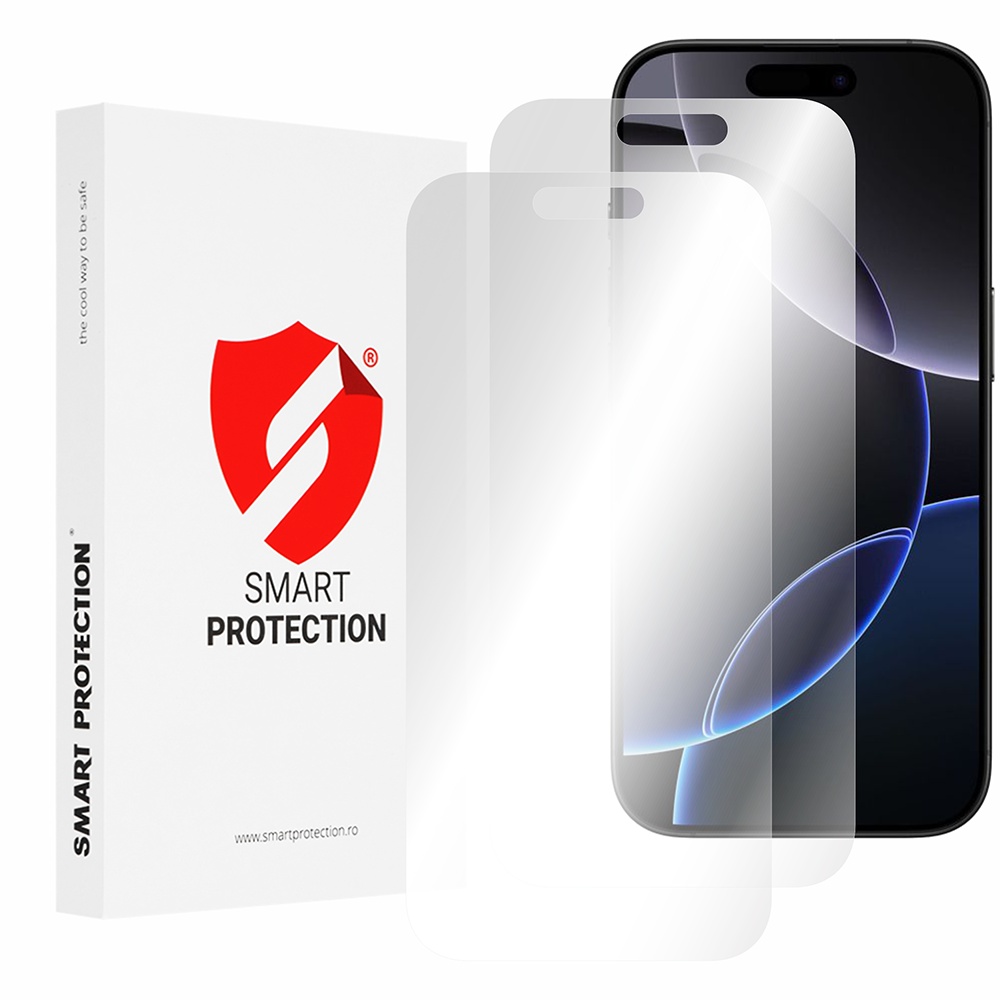 [2x Pack] Премиум iPhone 16 Pro - Smart Protection Classic - Прозрачен