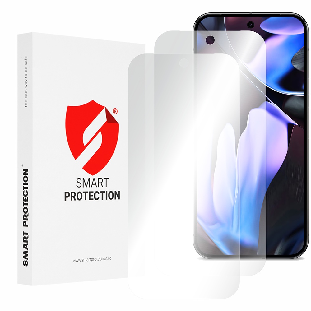[2x Pack] Първокласно регенерируемо покритие Google Pixel 9 Pro - Smart Protection Classic - Прозрачно