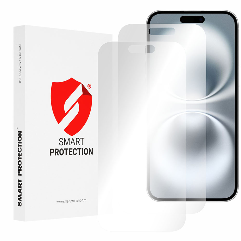 [2x Pack] Premium iPhone 16 Plus - Smart Protection Classic - Прозрачен