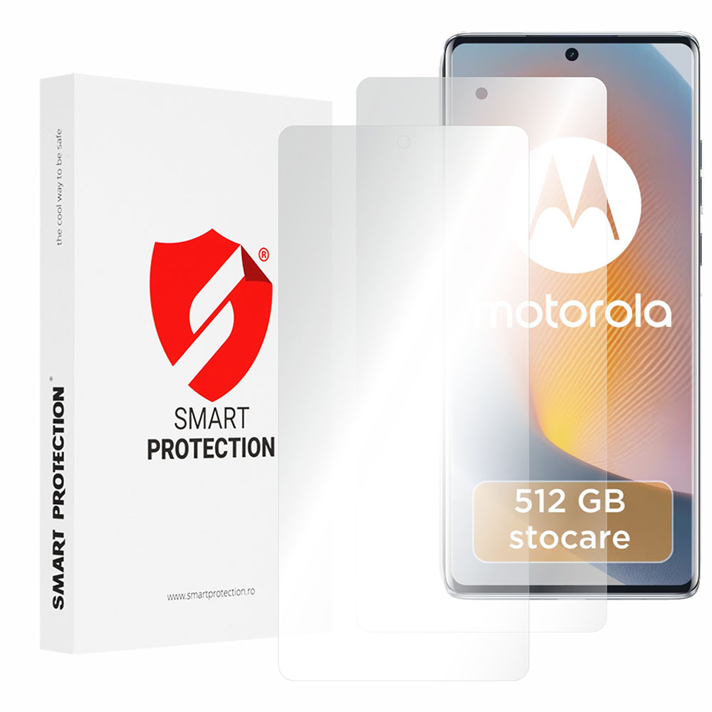 [2x Pack] Motorola Edge 50 Fusion - Smart Protection Classic - Прозрачен