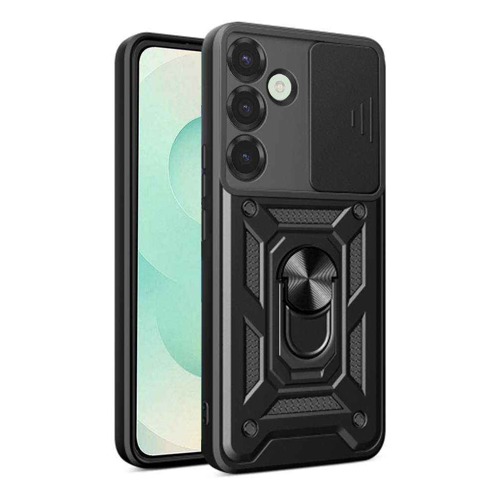 Калъф за Samsung Galaxy S25 Plus - Techsuit CamShield Series - Черен