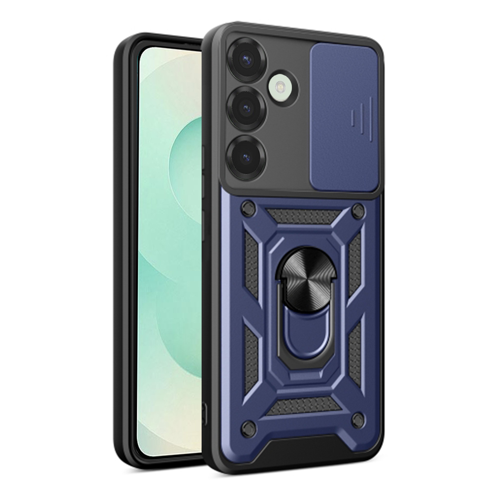 Калъф за Samsung Galaxy S25 Plus - Techsuit CamShield Series - Син
