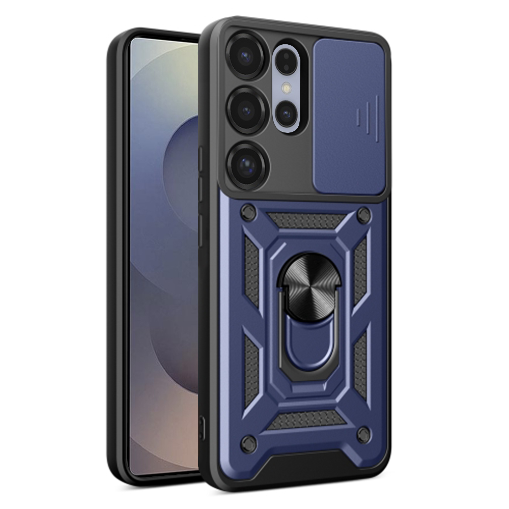 Калъф за Samsung Galaxy S25 Ultra - Techsuit CamShield Series - Син