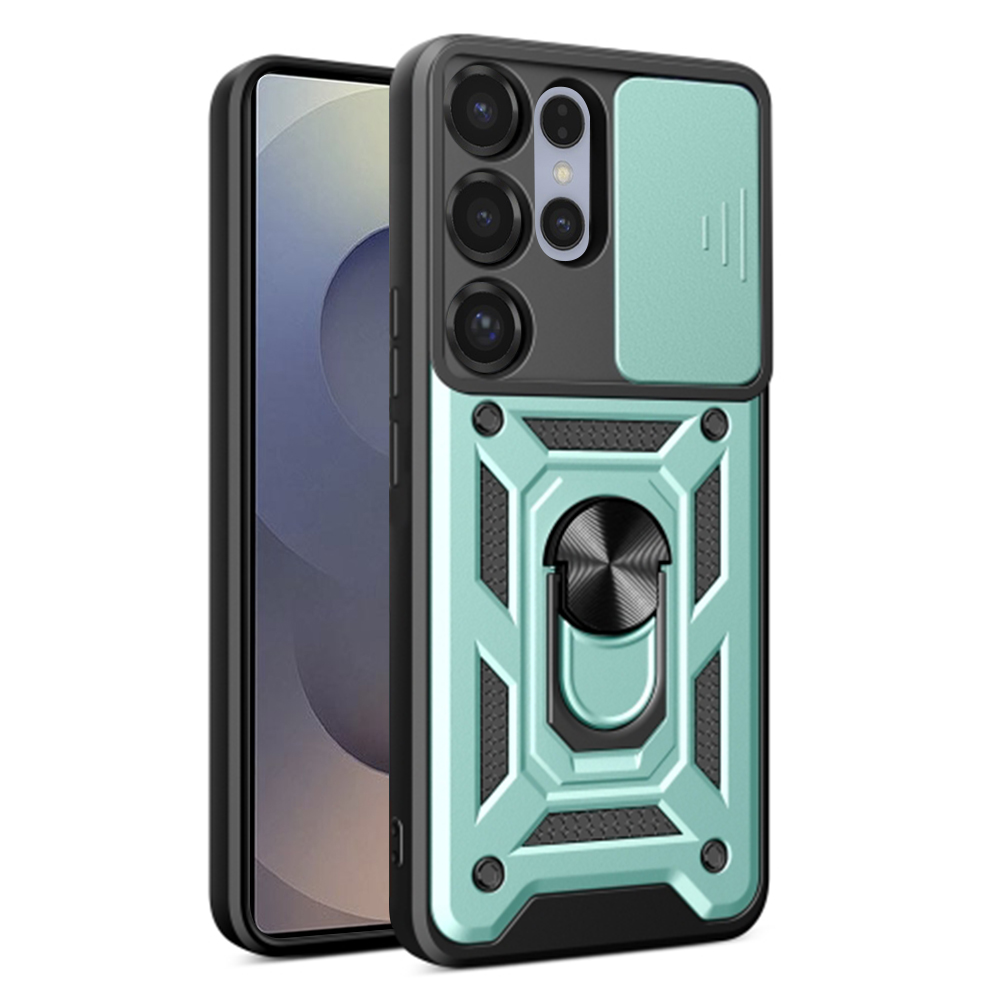 Калъф за Samsung Galaxy S25 Ultra - Techsuit CamShield Series - Зелен