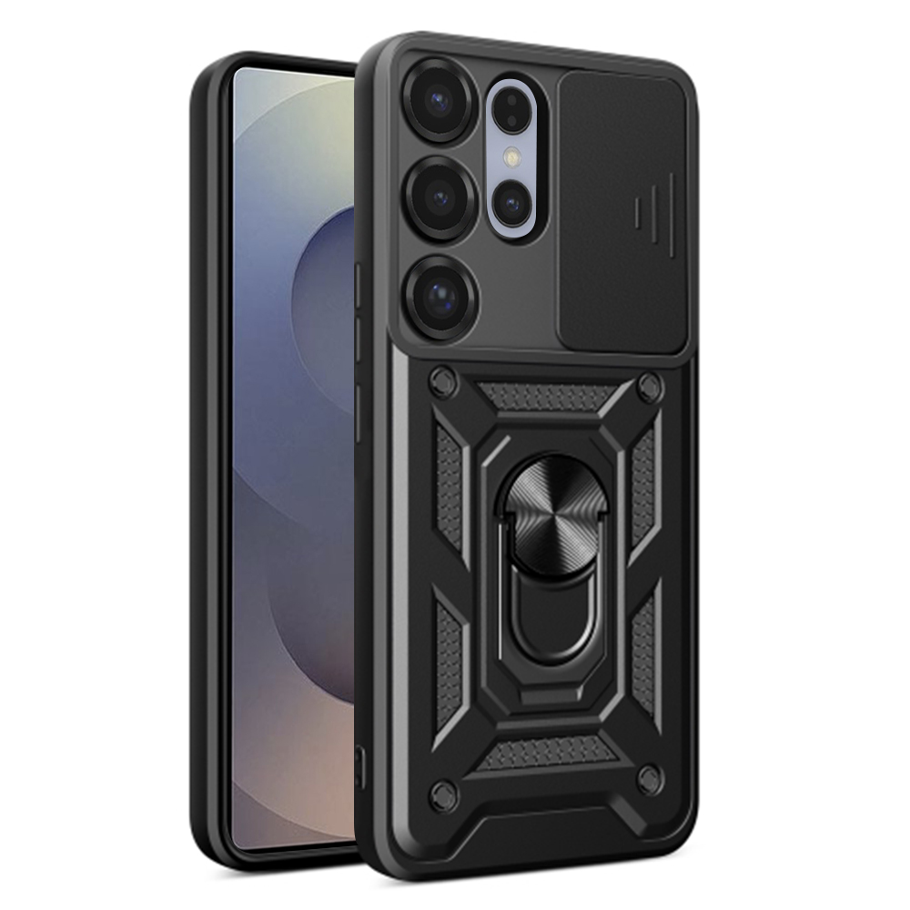 Калъф за Samsung Galaxy S25 Ultra - Techsuit CamShield Series - Черен