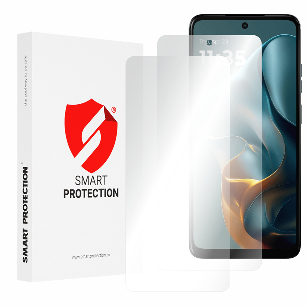 [2x Pack] Премиум регенерируем капак Motorola Moto G05 / E15 - Smart Protection Classic - Прозрачен