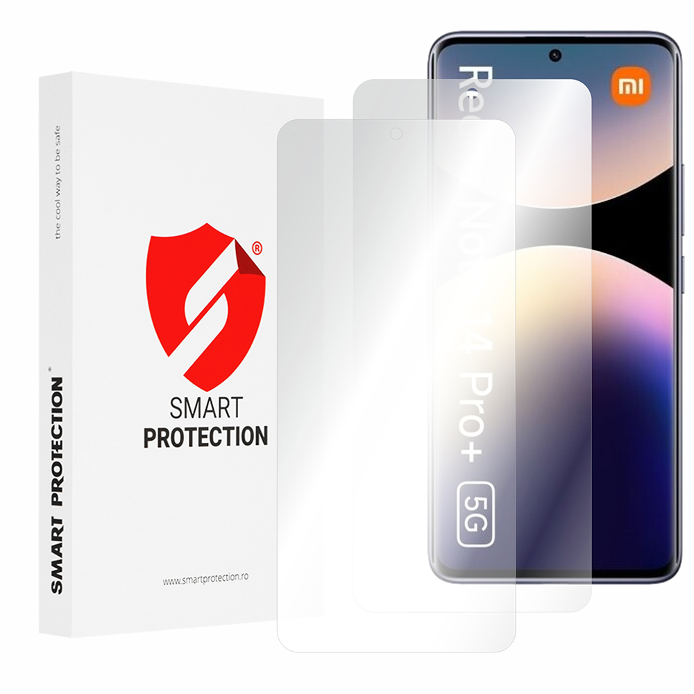 [2x Pack] Xiaomi Redmi Note 14 Pro+ 5G - Smart Protection Classic - Прозрачен