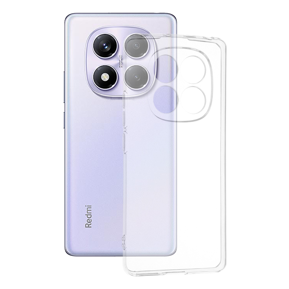 Калъф за Xiaomi Redmi Note 14 Pro 4G - Techsuit Прозрачен Silicone - Прозрачен