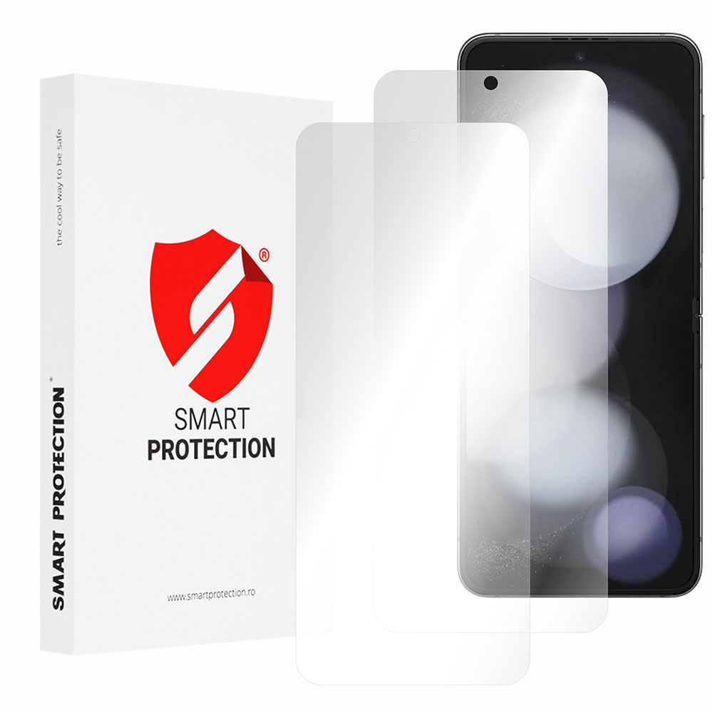 [2x Pack] Премиум Samsung Galaxy Z Flip5 - Smart Protection Classic - Прозрачен