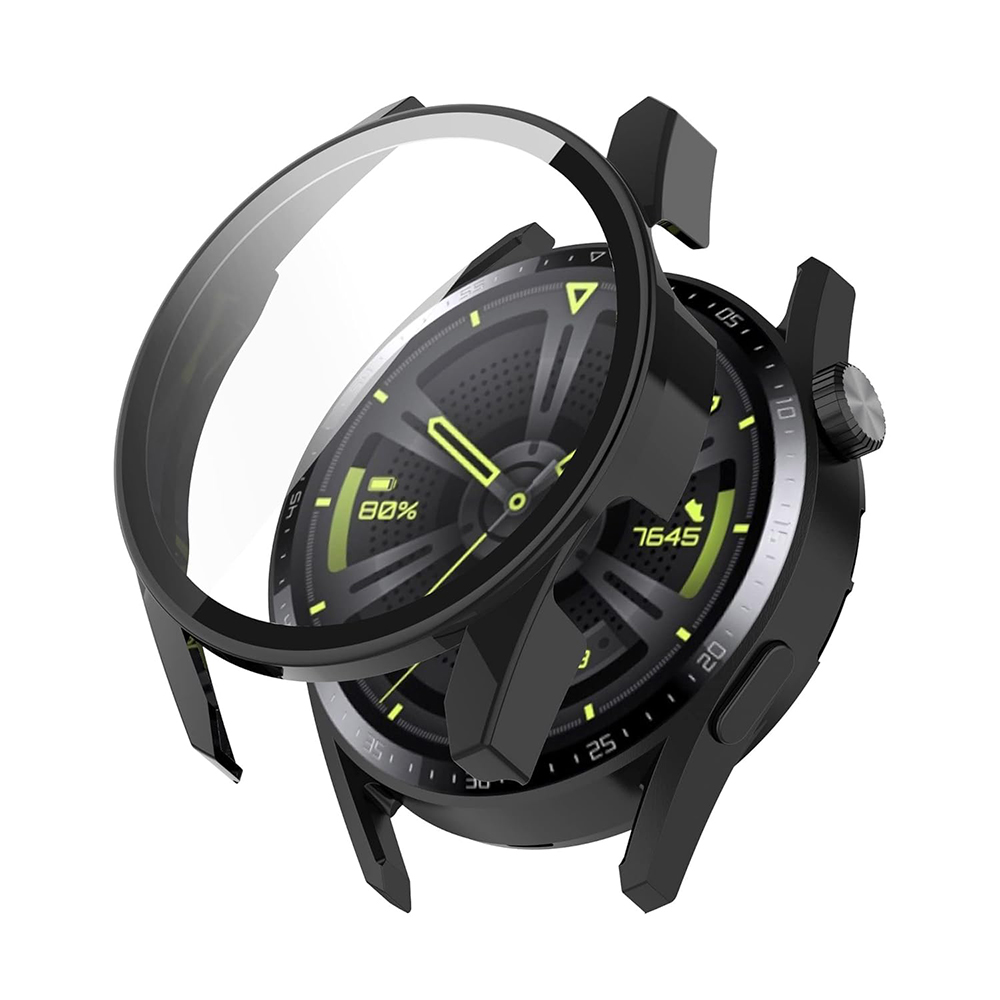Калъф за Huawei Watch GT 3 (42mm) + калъф - Techsuit Defense360 Pro - Черен